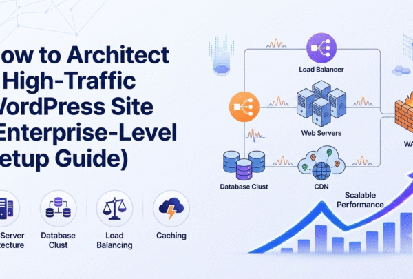 How to Architect a High-Traffic WordPress Site (Enterprise-Level Setup Guide)