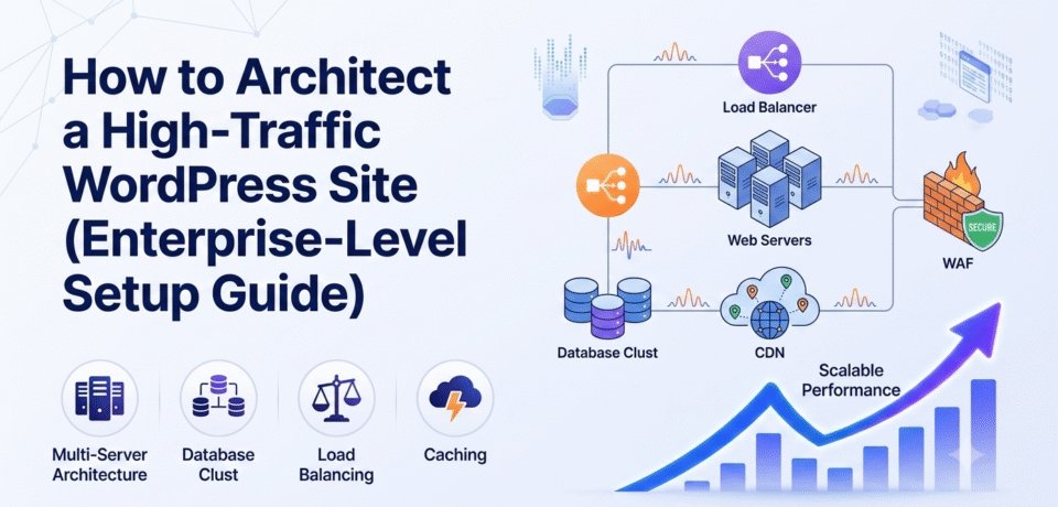 How to Architect a High-Traffic WordPress Site (Enterprise-Level Setup Guide)