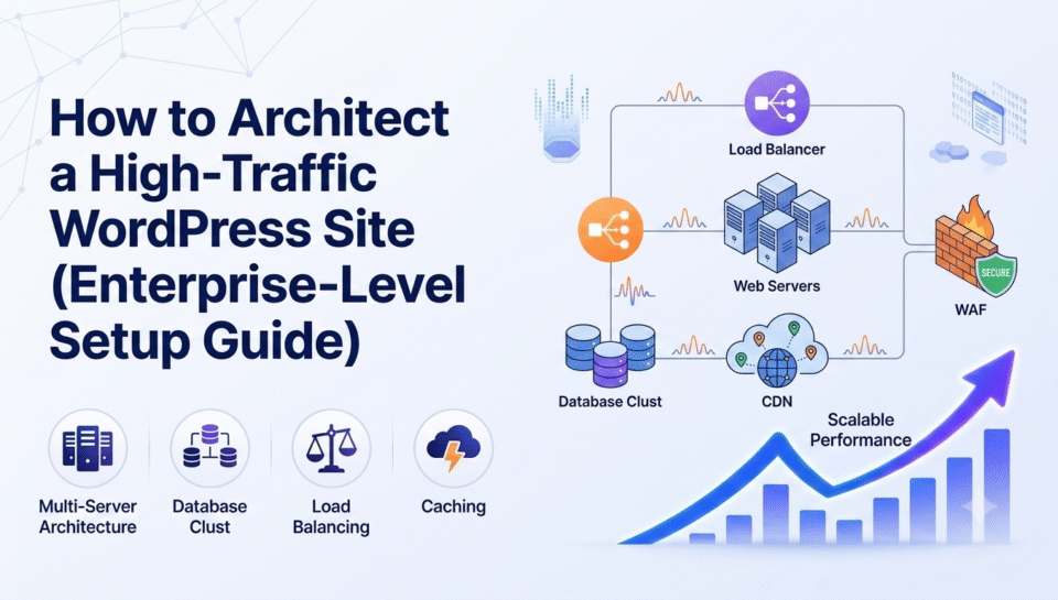 How to Architect a High-Traffic WordPress Site (Enterprise-Level Setup Guide)